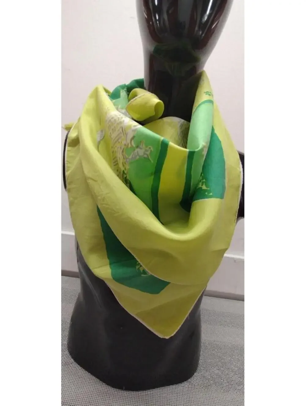Peter Todd Mitchell 1940s Silk Scarf SURREALISM Dali Neon Gardens Wesley Simpson